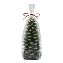 Outlet 😉 4" x 8" Green ❄ Christmas Tree Candle by Ashland® ⭐ -Outlet Yuletide Joy Store 10701958 3