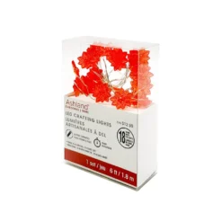 Best Pirce 🌟 18ct. Poinsettia LED Crafting Lights by Ashland® 🎁 -Outlet Yuletide Joy Store 10701965 5