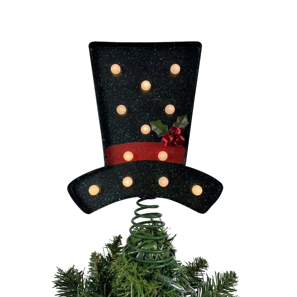 Cheapest ⭐ 10" Snowman Top Hat Lighted Tree Topper by Ashland® 🤩 5 Cheapest ⭐ 10" Snowman Top Hat Lighted Tree Topper by Ashland® 🤩 - Image 3