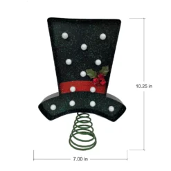 Cheapest ⭐ 10" Snowman Top Hat Lighted Tree Topper by Ashland® 🤩 10 Cheapest ⭐ 10" Snowman Top Hat Lighted Tree Topper by Ashland® 🤩 -Outlet Yuletide Joy Store 10701970 4