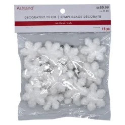 Flash Sale π White Glitter Snowflakes by Ashland® π 6 Flash Sale π White Glitter Snowflakes by Ashland® π -Outlet Yuletide Joy Store 10702000 2