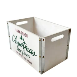 Discount 🧨 Large Christmas Tree Farm Crate by Ashland® ⭐ 6 Discount 🧨 Large Christmas Tree Farm Crate by Ashland® ⭐ -Outlet Yuletide Joy Store 10702006 2