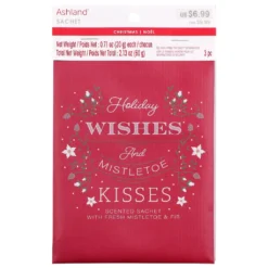 Wholesale 😍 Fresh Mistletoe & Fir Scented Sachet by Ashland® 🔔