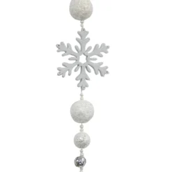 Flash Sale 😀 6ft. White Snowflake & Ball Garland by Ashland® 🎉