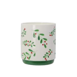 Flash Sale 🧨 7" Large Holly Berry Ceramic Pot by Ashland® ✨