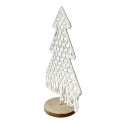 Best Sale π 15.75" Macramé Christmas Tree Decoration by Ashland® π 6 Best Sale π 15.75" Macramé Christmas Tree Decoration by Ashland® π -Outlet Yuletide Joy Store 10702366 2