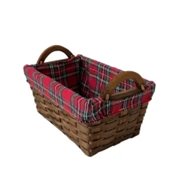 Brand new 👏 Small Chipwood Basket with Liner by Ashland® ✨ -Outlet Yuletide Joy Store 10702372 2