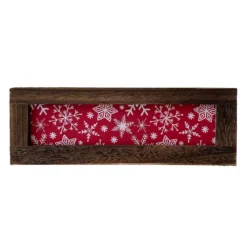 New ⭐ Medium Wooden Snowflake Crate by Ashland® 🥰 -Outlet Yuletide Joy Store 10702375 3
