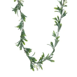 Best deal ⭐ 5ft. Pre-Lit LED White Berry Leaf Garland by Ashland® ⌛