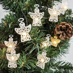 Discount 😀 12ct. LED Angels Crafting Lights by Ashland® ❤️ -Outlet Yuletide Joy Store 10702503 3