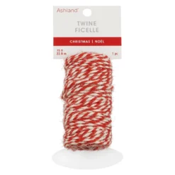 Cheapest 👍 75ft. Red and White Twine by Ashland® 🤩