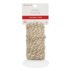 Best Sale 👍 75ft. Natural and White Twine by Ashland® 💯