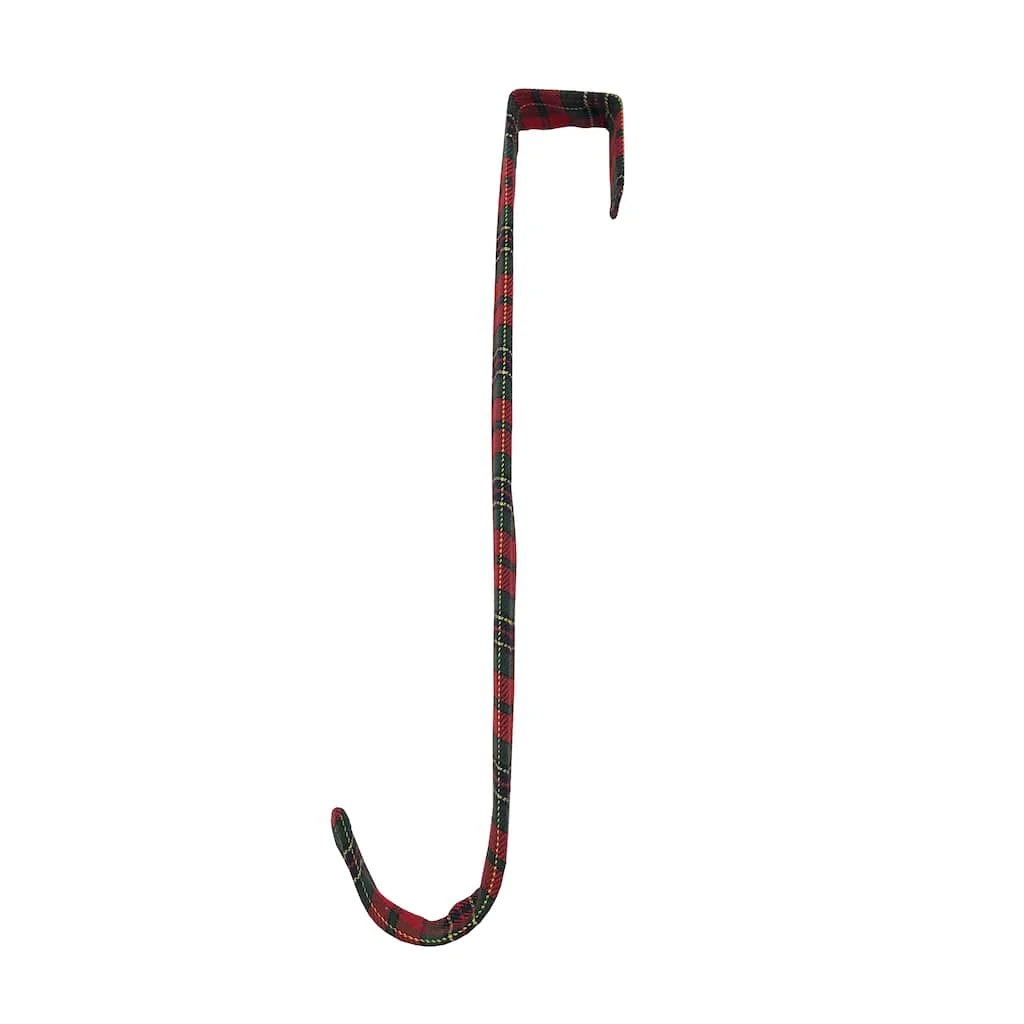 Flash Sale ⭐ 15'' Red Plaid Fabric Wreath Hanger by Ashland® ⭐ 4 Flash Sale ⭐ 15'' Red Plaid Fabric Wreath Hanger by Ashland® ⭐ - Image 2