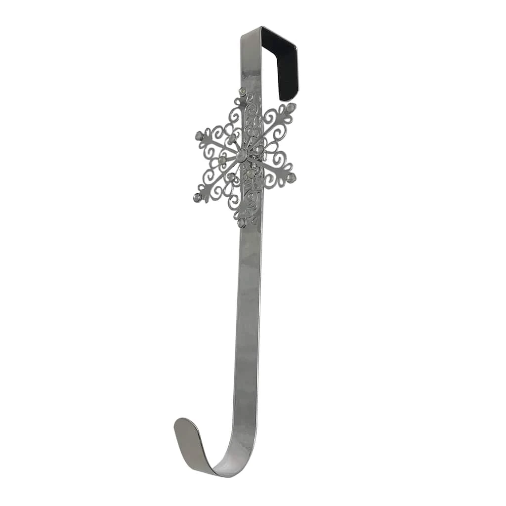 Promo π 15'' Silver Snowflake Wreath Hanger by Ashland® β 4 Promo π 15'' Silver Snowflake Wreath Hanger by Ashland® β - Image 2