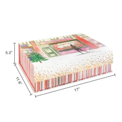 Wholesale ❤️ Large 🎉 Christmas Shopping Decorative Box by Ashland® ✨ -Outlet Yuletide Joy Store 10703314 3