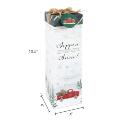 Budget 🌟 Red Truck Wine Gift Box by Ashland® ❤️ -Outlet Yuletide Joy Store 10703646 3