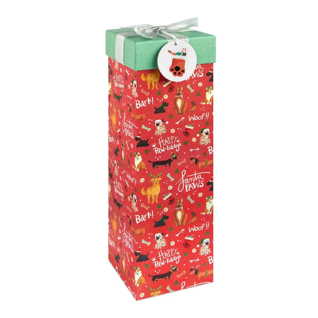 Outlet 𧨠Holiday Dogs Wine Gift Box by Ashland® π 3 Outlet 𧨠Holiday Dogs Wine Gift Box by Ashland® π