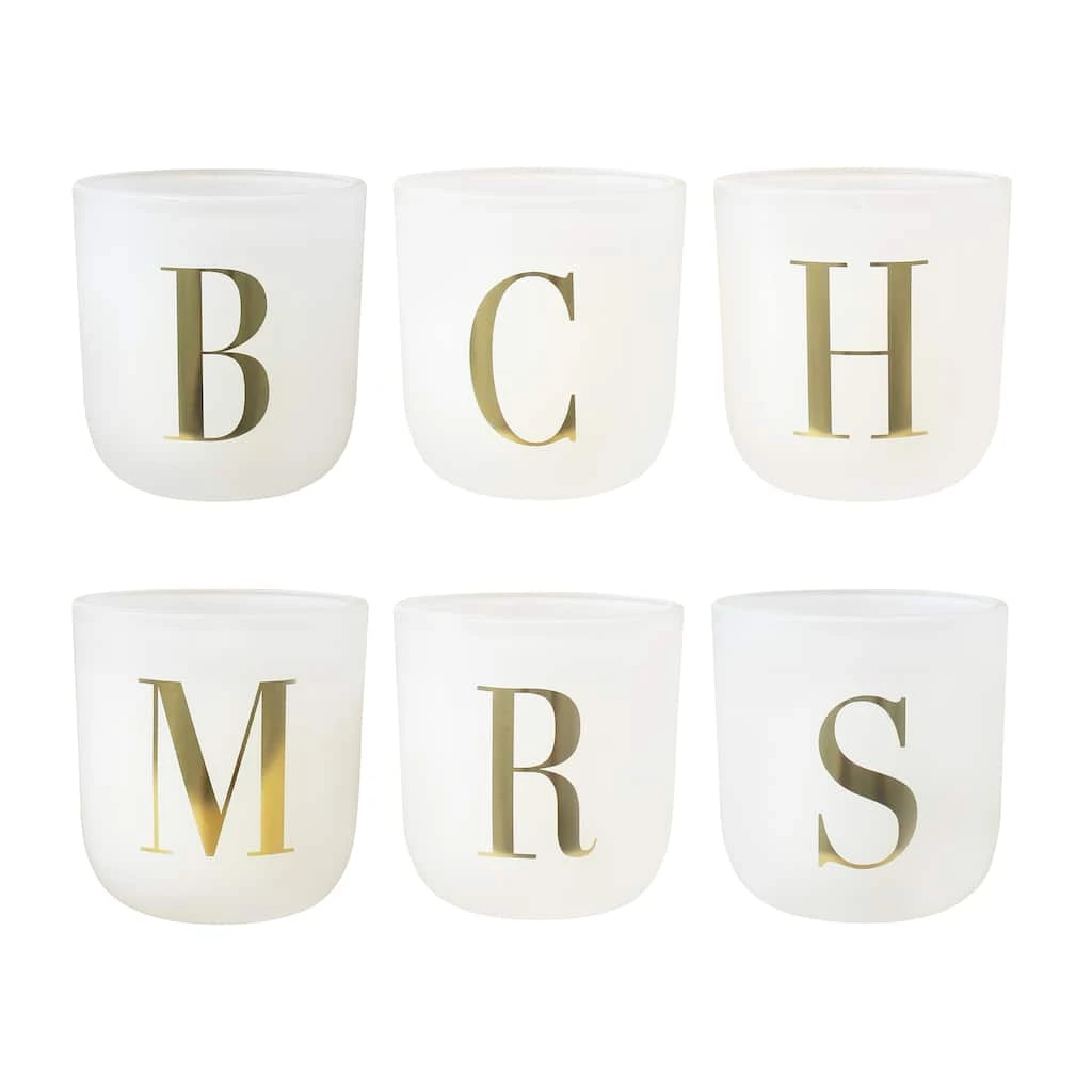 Cheapest 💯 Assorted Monogram Candle by Ashland® ⭐ 3 Cheapest 💯 Assorted Monogram Candle by Ashland® ⭐