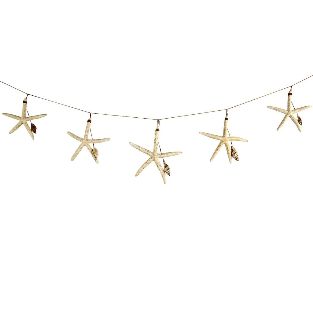 Best reviews of ⭐ 6 Pack: Starfish & Shells Garland by Ashland® ❤️ 5 Best reviews of ⭐ 6 Pack: Starfish & Shells Garland by Ashland® ❤️ - Image 3