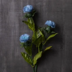 Cheapest 🥰 24 Pack: Blue Basket Flower Spray by Ashland® 🔥 -Outlet Yuletide Joy Store MP017437 25