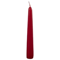 Discount ✔️ 48 Pack: 8" Red Taper Candle by Ashland® ✨
