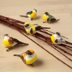 Promo ✔️ 8 Packs: 6 ct. (48 total) Assorted Mushroom Birds by Ashland® 🔔 -Outlet Yuletide Joy Store MP128833 22