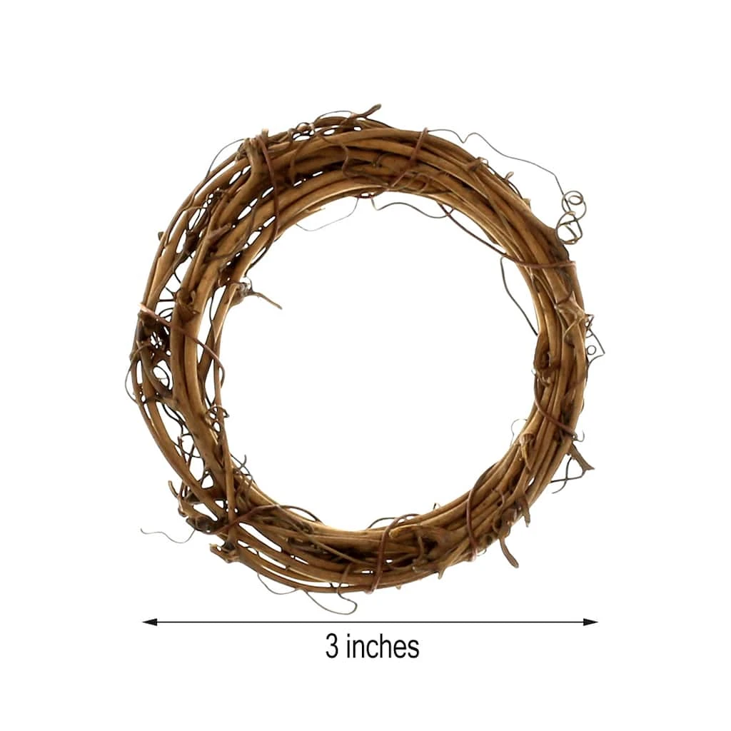 Best Pirce ⭐ 72 Pack: 3" Grapevine Wreath by Ashland® 🥰 5 Best Pirce ⭐ 72 Pack: 3" Grapevine Wreath by Ashland® 🥰 - Image 3