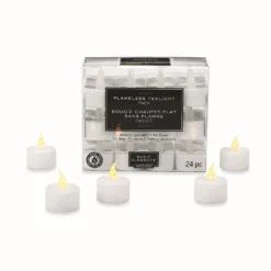 Budget ⌛ 12 Packs: 24 ct. (288 total) Flameless LED Tealights by Ashland® Basic Elements™ ✨