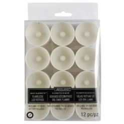 Promo 🎉 12 Pack: Basic Elements™ Flameless LED Votives by Ashland® 😉