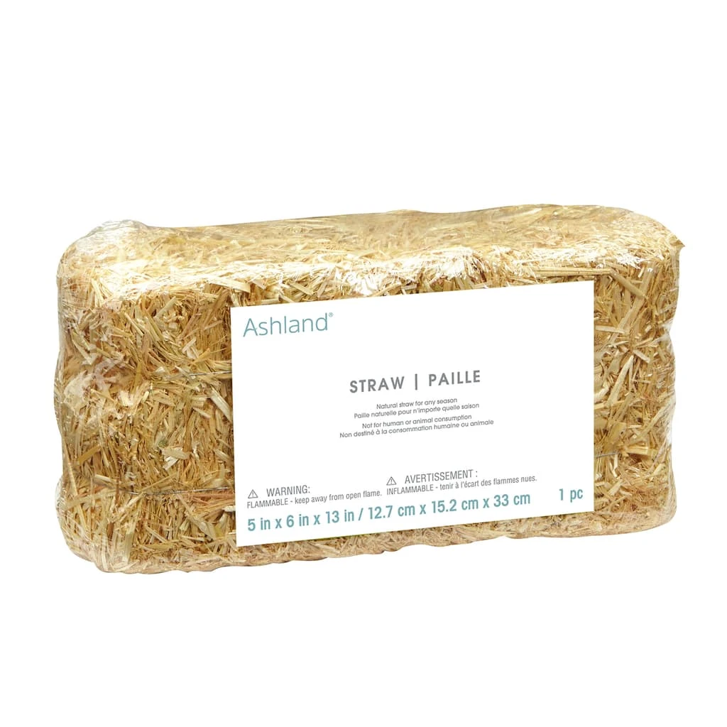 Deals π 12 Pack: 13" Decorative Straw Bale by Ashland® β 9 Deals π 12 Pack: 13" Decorative Straw Bale by Ashland® β - Image 7