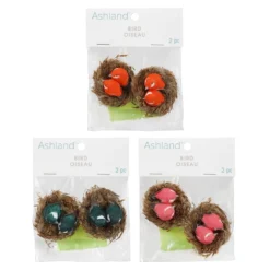 Deals 🎉 12 Packs: 2 ct. (24 total) Assorted Bird in Nest by Ashland® ⌛ -Outlet Yuletide Joy Store MP276375 2
