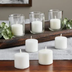Buy 😀 12 Packs: 24 ct. (288 total) White Votives Value Pack by Ashland® Basic Elements™ 🥰 8 Buy 😀 12 Packs: 24 ct. (288 total) White Votives Value Pack by Ashland® Basic Elements™ 🥰 -Outlet Yuletide Joy Store MP317957 20