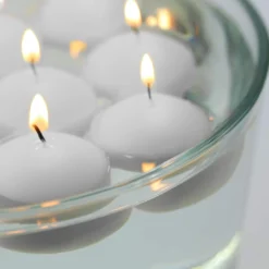Hot Sale 😍 12 Packs: 40 ct. (240 total) Basic Elements™ White Floating Candles Value Pack by Ashland® ✔️ -Outlet Yuletide Joy Store MP317961 3