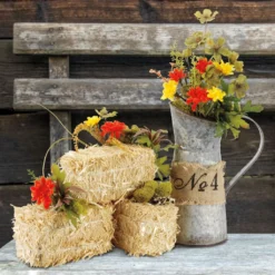 Buy 🔔 12 Pack: 5" Decorative Straw Bale by Ashland® ❤️ -Outlet Yuletide Joy Store MP322669 4