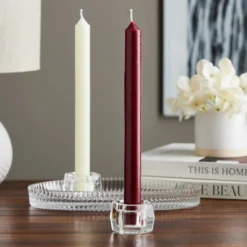 Flash Sale 💯 48 Pack: 10" Burgundy Camelot Dinner Candle by Ashland® 🤩 -Outlet Yuletide Joy Store MP337994 20
