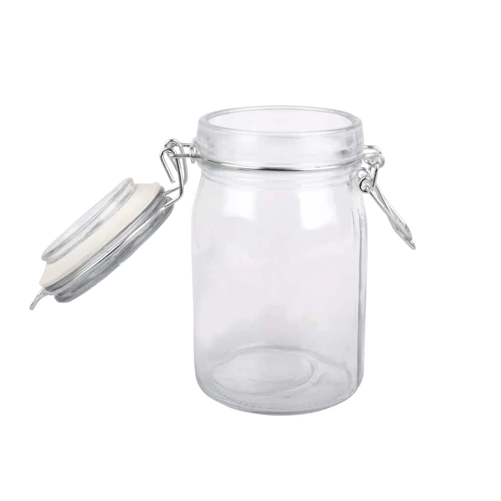 Budget ๐ 12 Pack: Round Glass Jar with Latch by Ashland® ๐คฉ 5 Budget ๐ 12 Pack: Round Glass Jar with Latch by Ashland® ๐คฉ - Image 3