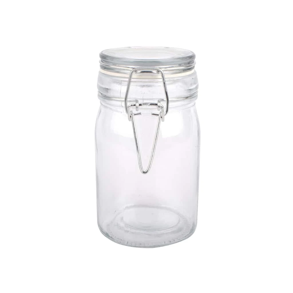 Budget ๐ 12 Pack: Round Glass Jar with Latch by Ashland® ๐คฉ 6 Budget ๐ 12 Pack: Round Glass Jar with Latch by Ashland® ๐คฉ - Image 4