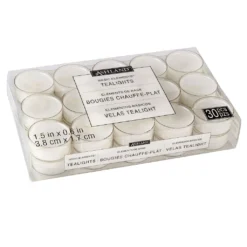 Coupon 🧨 12 Packs: 30 ct. (360 total) White Tealights Value Pack by Ashland® Basic Elements™ 👏
