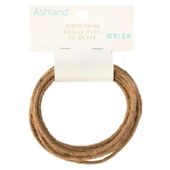Top 10 🥰 12 Pack: 4mm Natural Wired Twine by Ashland™ 😍 -Outlet Yuletide Joy Store MP417947 30