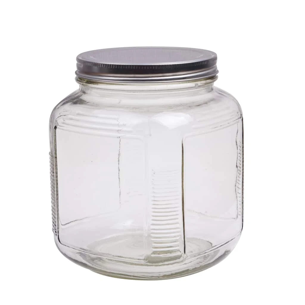 New ✨ 12 Pack: 6.75" Glass Square Cracker Jar by Ashland® ❤️ 3 New ✨ 12 Pack: 6.75" Glass Square Cracker Jar by Ashland® ❤️