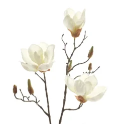 Best Sale ⌛ 12 Pack: White Magnolia Branch Spray by Ashland® ⭐ -Outlet Yuletide Joy Store MP468846 2