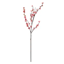Discount ✔️ 12 Pack: Pink Peach Blossom Stem by Ashland® 😉