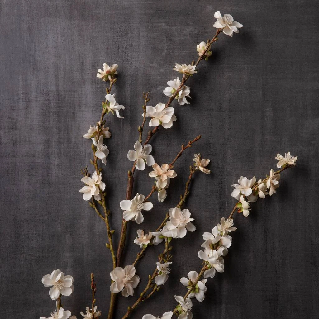 Buy ❤️ 12 Pack: Cream Peach Blossom Stem by Ashland® 😀 6 Buy ❤️ 12 Pack: Cream Peach Blossom Stem by Ashland® 😀 - Image 4