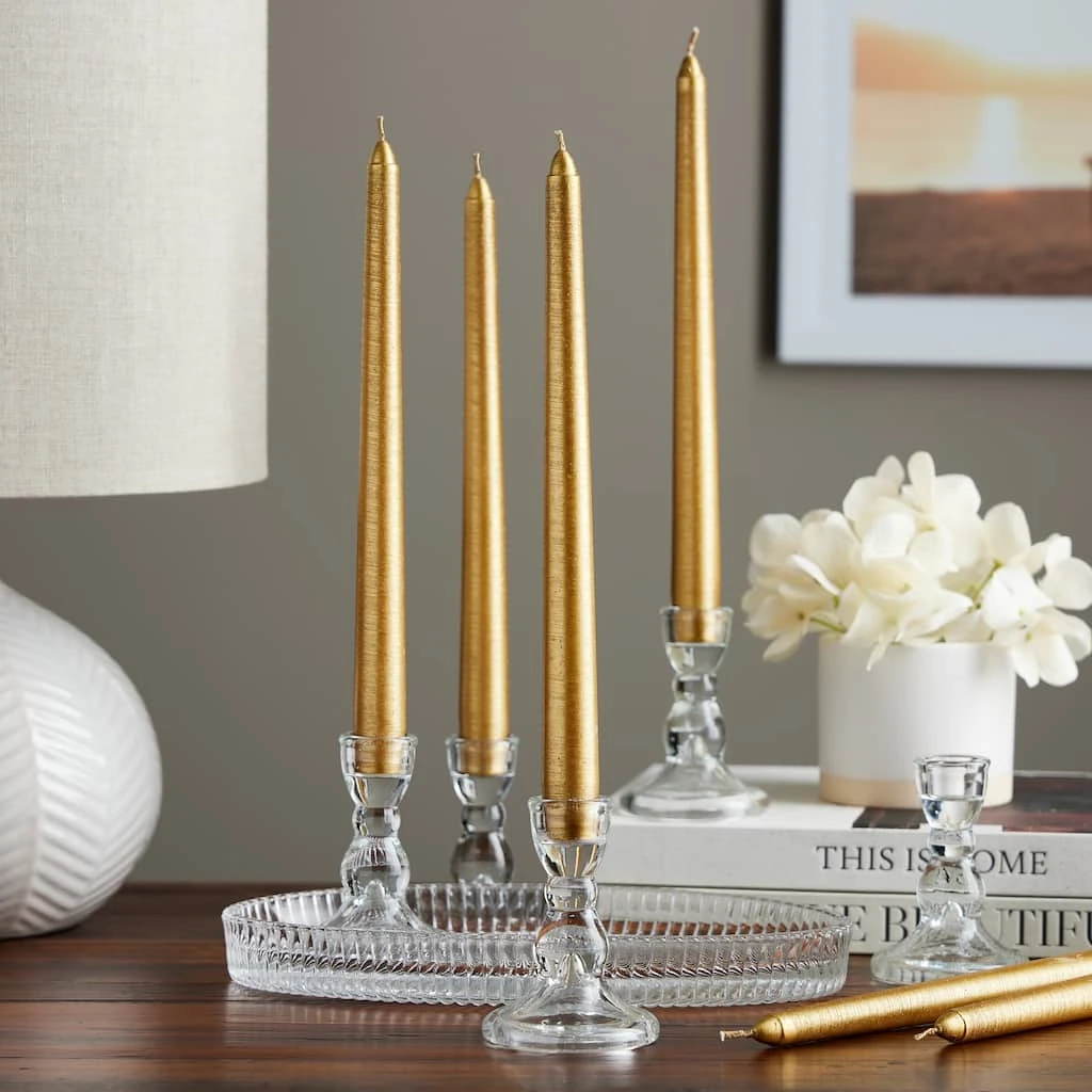 Flash Sale π 12 Packs: 15 ct. (180 total) Basic Elements™ 10" Gold Taper Candles by Ashland® π 4 Flash Sale π 12 Packs: 15 ct. (180 total) Basic Elements™ 10" Gold Taper Candles by Ashland® π - Image 2