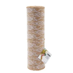 Discount 🎁 12 Pack: Burlap with Lace Wrap by Ashland® 👍