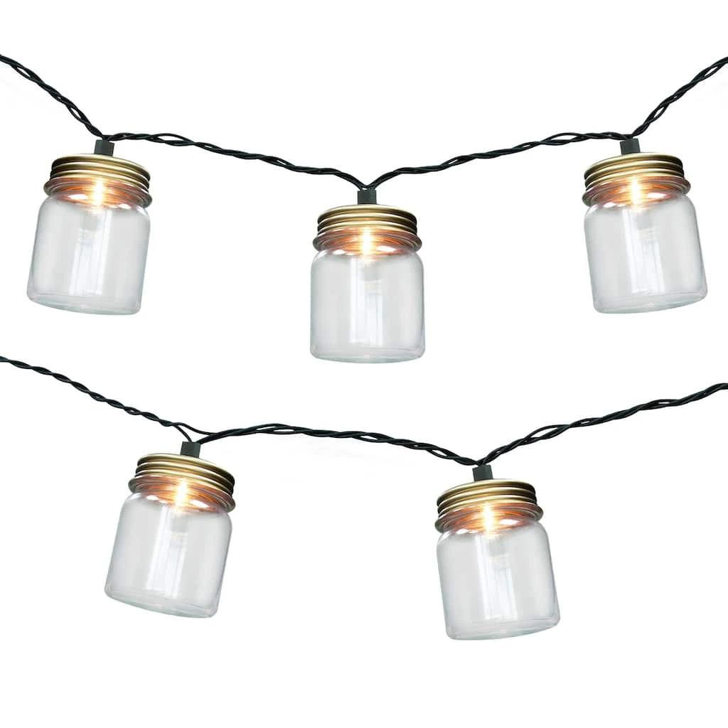 New 🥰 8 Pack: 10ct. Mason Jar String Lights by Ashland™ ❤️ 3 New 🥰 8 Pack: 10ct. Mason Jar String Lights by Ashland™ ❤️