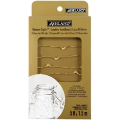 Deals π₯° 12 Pack: Shimmer Lights™ Gold LED String Lights by Ashland® π 7 Deals π₯° 12 Pack: Shimmer Lights™ Gold LED String Lights by Ashland® π -Outlet Yuletide Joy Store MP513604 4