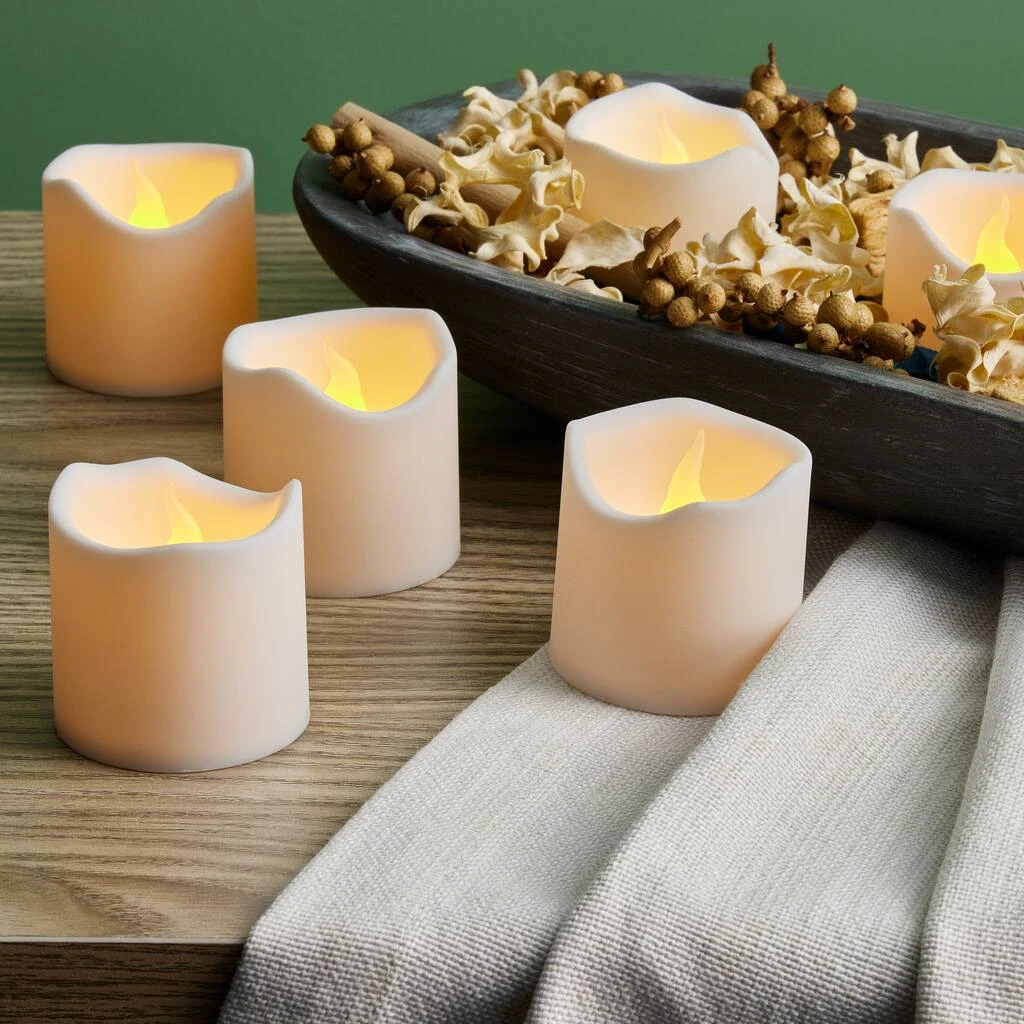New ⌛ 6 Packs: 8 ct. (48 total) Basic Elements™ White LED Votives by Ashland® ✨ 4 New ⌛ 6 Packs: 8 ct. (48 total) Basic Elements™ White LED Votives by Ashland® ✨ - Image 2