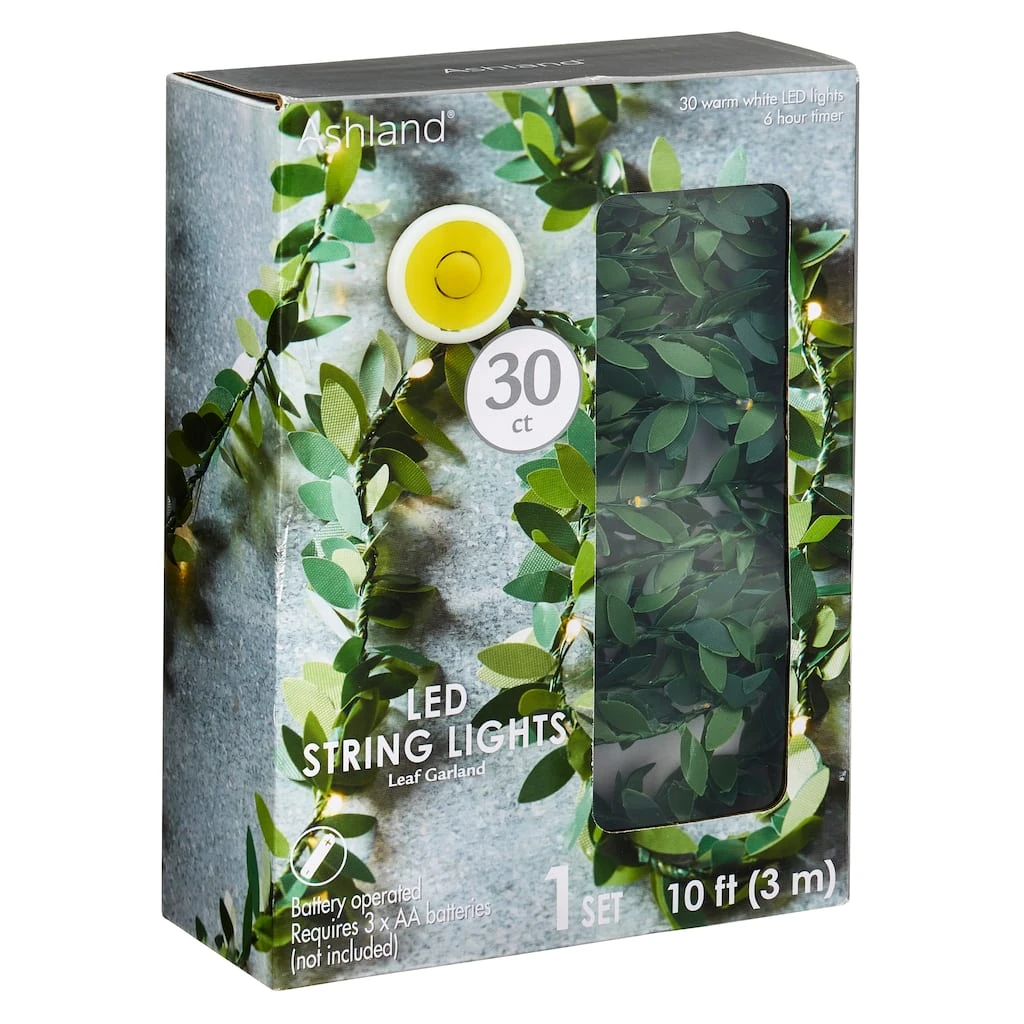 Cheap ✨ 8 Pack: 10ft. Leaf Garland String Lights by Ashland™ 👏 3 Cheap ✨ 8 Pack: 10ft. Leaf Garland String Lights by Ashland™ 👏