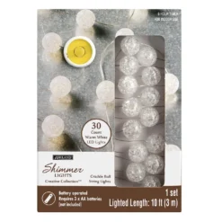 Cheap 🤩 8 Pack: 30ct. Crackle Ball LED String Lights by Ashland™ ✨ 7 Cheap 🤩 8 Pack: 30ct. Crackle Ball LED String Lights by Ashland™ ✨ -Outlet Yuletide Joy Store MP561992 1